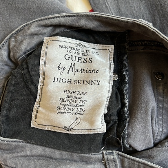 Marciano Gray High Rise Skinny Jeans - Picture 8 of 13